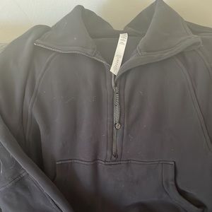 Lululemon quarter zip scuba sweatshirt